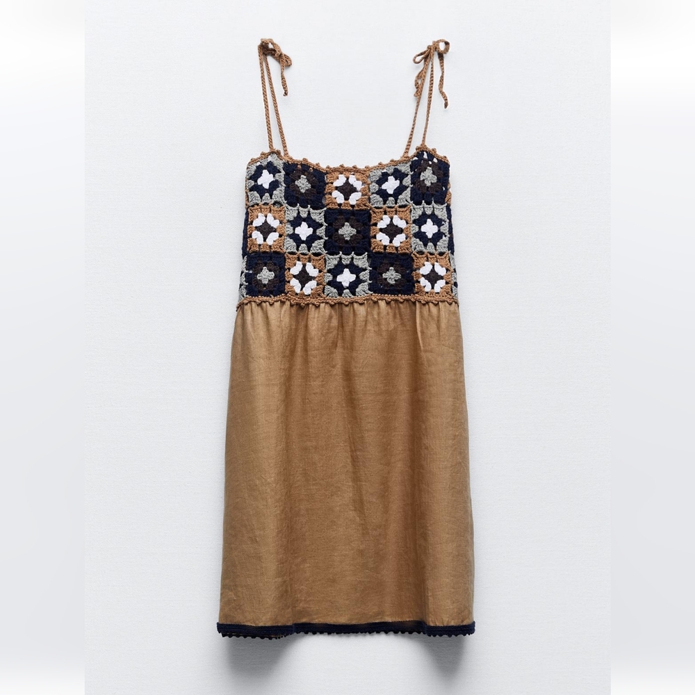Zara Crochet Dress